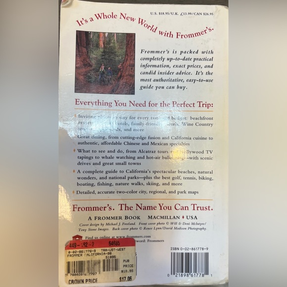 Book, Frommer's California - Picture 2 of 8
